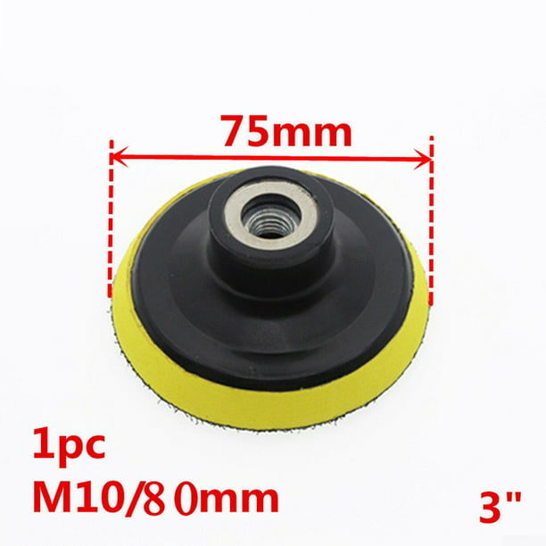M14 Backing Pad Plate Hook Polisher Sander Disc for Car Polishing 3/4/5/6/7 Inch 